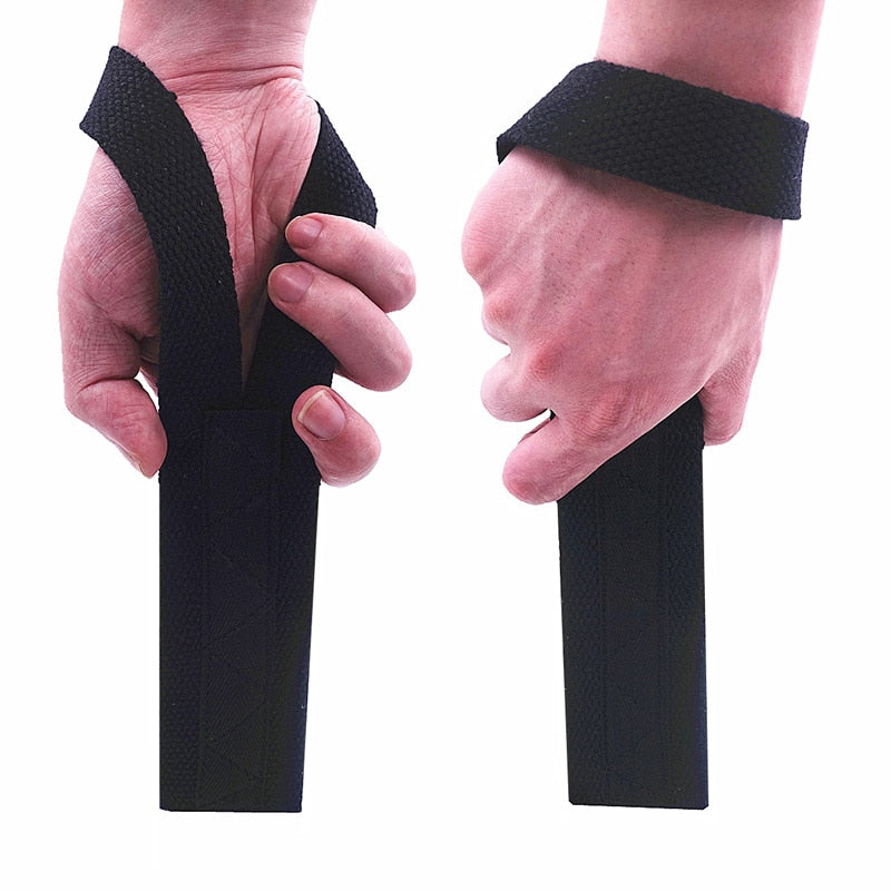 Weightlifting Wrist Straps With Grip Support 