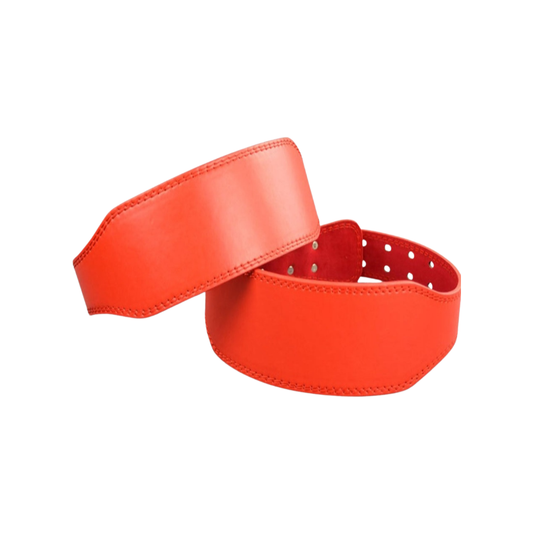 8mm Weightlifting Belt - Red